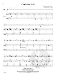 Free piano arrangement for carol of the bells. Carol Of The Bells By Mykola Leontovich Sheet Music For String Bass
