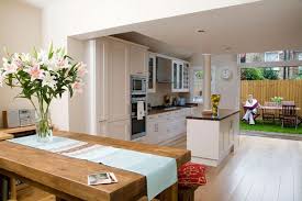 Kitchen & dining room remodel ideas. Backyard Kitchen Dining Room And Space Day Design In One Kitchen Extension Kitchen Design Kitchen Extension Terraced House