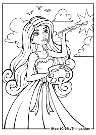 Maybe you would like to learn more about one of these? Barbie Coloring Pages All New And Updated For 2021