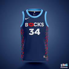 Oscar robertson signed milwaukee bucks mitchell & ness jersey verified auto. Milwaukee Bucks Jersey Concepts On Behance