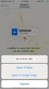 objective c - Open location shared URL from Apple maps or google ...