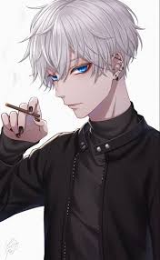 820 x 1169 jpeg 305 кб. Pin By Madam On Boys Anime Boy Hair White Hair Anime Guy Handsome Anime Guys