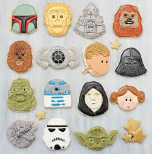 Star Wars Cookies Cast Star Wars Cookies Star Wars Party Star Wars Cake