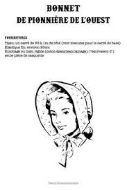 Patron Gratuit A Imprimer Chapeau Bonnet De Pionniere De L Ouest Sunbonnet Deguisement De Laura Ingalls Patron Facile Coutu Bonnet Idee Couture Diy Patron