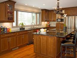 Oak has so much grains, i wonder if something can be applied and then stained to get much smoother i am also in the process of buying a home with very similar 1990s oak cabinetry throughout the kitchen and bathrooms of the house. Cherry Kitchen Cabinets Pictures Options Tips Ideas Hgtv