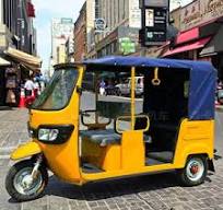 Electric Tuk Tuk - 7 Seater Closed Cargo Passenger Vehicle