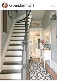 Pin By D On Staircases Flooring House Stairs Hallway Colours Painted Stairs