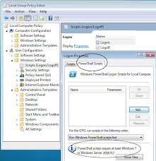 Windows Powershell Logon Scripts