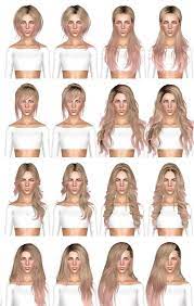 Hairstyle Dump 6 By July Kapo Sims Hair Sims 3 Mods Sims 3