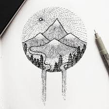 Instagram Photo By Graphic Design Blog Jun 19 2016 At 3 56pm Utc Circle Art Stippling Art Line Art Drawings