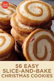 56 Slice N Bake Cookies For Easy Christmas Baking Christmas Baking Easy Cookies Recipes Christmas Christmas Cooking