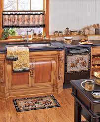 Country Kitchen Collection Star Heart Berries Faith Family Friends Accessories Country Kitchen Kitchen Collection Kitchen Rugs Sink