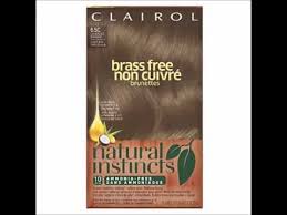 clairol natural instincts brass free semi permanent hair