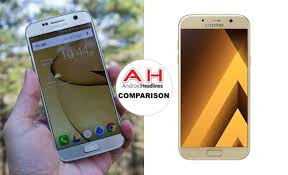 Phone Comparisons Samsung Galaxy S7 Vs Samsung Galaxy A7 2017