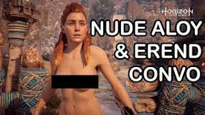 Horizon Zero Dawn (PC) Nude Aloy Meets Erend, Funny Conversation - YouTube