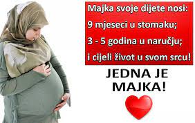 Čovjek će najbolje razumjeti allahov rahmet preko majki. Facebook