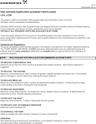 536915 3 paco lcs series end suction pump repair parts user