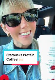 @starbuckscanada NEW Protein Coffee! 22-26 Grams of Protein in a Grande!  🤯🙌🏻 I got a Grande Skinny Caramel Macchiato with the Protein boosted 2%  Milk! 😋 Let me know if you try it out! 😃 #Starbucks ...
