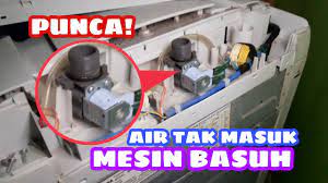 Try cuci dengan air paip dan berus. D I Y Mesin Basuh Toshiba Air Tak Masuk Tukar Valve Inlet Youtube
