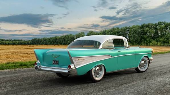 1957 Chevrolet Bel Air Original 3D model - Superhive (formerly Blender Market)