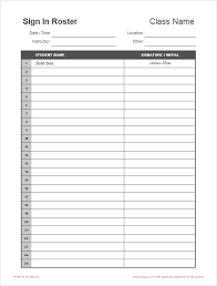 Simple Invoice Template Greeting Printable Sign In Sheet Yoga Sports ...