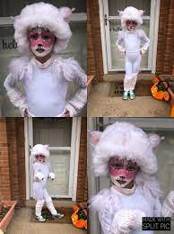 Victoria The White Kitten From Cats The Musical Halloween Costume Cat Halloween Costume Cat Christmas Outfit Cheshire Cat Costume