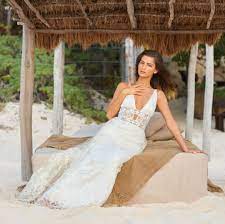 Wedding dresses mexico are simple white gowns, but they have evolved in ways unimaginable over the centuries. Mexico Beach Wedding Dress Photo Possession Depalma Wedding