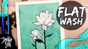 Watercolor wash png, watercolor shapes, watercolor splashes, watercolor elements, watercolor clipart, watercolor splash png, splash clipart neutralzs. How To Paint Flat Washes Beginner S Watercolor Tutorial Two Lotus Youtube
