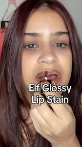 Replying to @Ladivina Martinez Esta es la tonalidad Cinnamon Dreamz de los  Glossy Lip Stains de @e.l.f. Cosmetics #lipstain#elflipstain #virallipstain