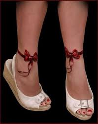 Foot tattoos feminine ankle bracelet tattoo. 81 Adorable Ankle Tattoos Designs For Girls