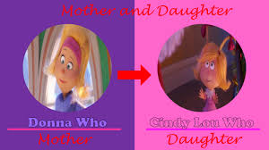 Mother and Daughter Donna and Cindy Lou Who by ThomasCarr0806 on DeviantArt