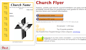 The excuse isn't a direct result of the superb tone it gives still. 5 Free Church Flyer Templates Af Templates