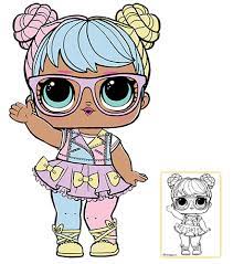Impressive lol doll coloring pages gallery 29267. Color Your Favorite Lol Surprise Doll Lol Dolls Lol Doll Party Lol Surprise Doll