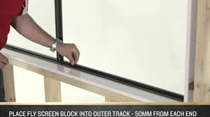 Learn the correct way to measure a milgard window and patio door screens. How To Install A Fly Screen On An A L Sliding Window Youtube
