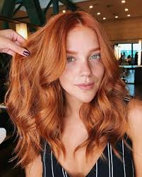 The Color Of Copper Seems To Have Become The Favorite Hair Color Of Stars And Ginger Hair Color Red Hair Trends Red Balayage Hair