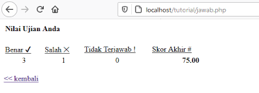 Ini contoh soal kerja sama ekonomi internasional jawaban. Script Php Membuat Soal Pilihan Ganda Tutorial
