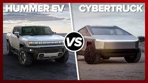 Gmc listed the hummer ev's front gear ratio at 13.3:1, and the rear ratio at 10.5:1. Gmc Hummer Ev Vs Tesla Cybertruck Shocking Performance Youtube