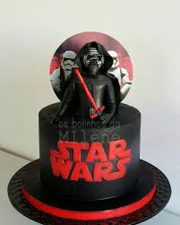 Kylo Ren Cake Torta De Star Wars Pasteles Divertidos Tortas Deportivas
