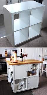 Un Kallax Devient En 4 Heures Un Bel Ilot Idee Deco Ikea Ikea Diy Meuble Ikea