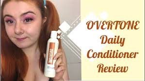 trying overtone ginger coloring conditioner! results+thoughts