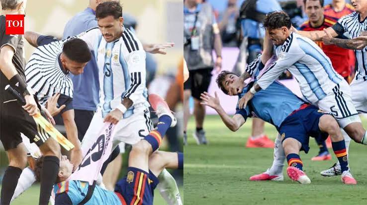 Argentina players could face FIFA bans after World Cup 2026 final chaos against Spain | Football News - The Times of India