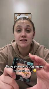 How does everyone use drug store products without breaking out?  #maybellinefitme #drugstoremakeup #breakouts #makeupbreakout
