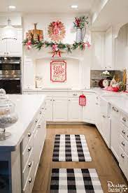Try a festive green garland on your open shelving or small wreaths over closed kitchen cabinet doors. 24 Must See Christmas Kitchen Decor Ideas