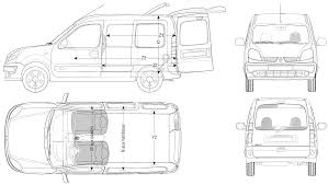 Renault Kangoo Blueprint Renault Kangoo Renault Blueprints