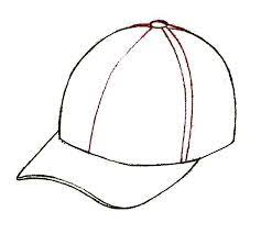 Womens gardening hat coloring page; Pin By Coloringsun On Baseball Cap Coloring Pages Coloring Pages Baseball Cap Color