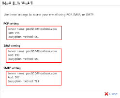 Settings for microsoft 365 or office 365 smtp relay. Outlook365 Imap Pop3 And Smtp Settings Blog Limilabs
