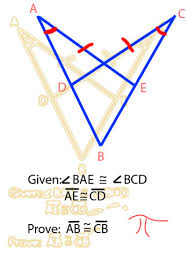 B corresponding angles and corresponding sides are parts which lie in the same position in the triangles. Proof Of Triangle Congruence Algebra And Geometry Help