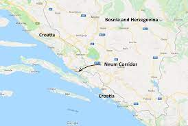 How Croatia Got The Coastline Away From Bosnia Amusing Planet