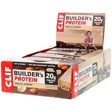 Check spelling or type a new query. Clif Bar Builder S Protein Bar Vanilla Almond 12 Bars 2 4 Oz 68 G Each Iherb