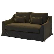 Può essere l'elemento dominante di una stanza dalle metrature ridotte oppure può essere affiancato a un. Farlov Divano Letto A 2 Posti Djuparp Verde Oliva Scuro Ikea It